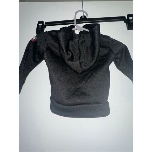WWE Tapout Infant Zip Up Jacket Hoodie Size 3-6 months Black Wrestling - Picture 2 of 4